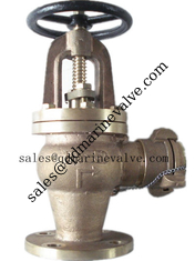 Çin JIS deniz bronz açılı hortum valfi JIS F7334A 7334B Tedarikçi