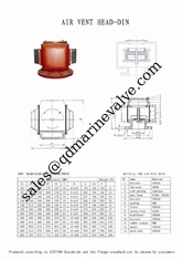 Çin CB/T3594-1994 FS TYPE Deniz hava borusu başı Tedarikçi