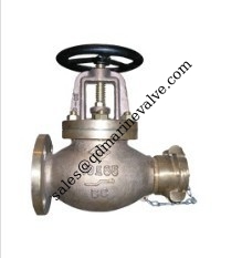Çin JIS F7334 5/10 kg/cm2 basınç için hortumlar altındaki bronz gemi geçitleri Tedarikçi