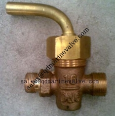 Çin JIS F JIS F7387 gemi yapımı bronz kanat valfi U tipi,S tipi Tedarikçi