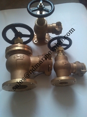 Çin JIS deniz bronz açılı yangın valfi/hidrant valfi JIS F7334B Tedarikçi