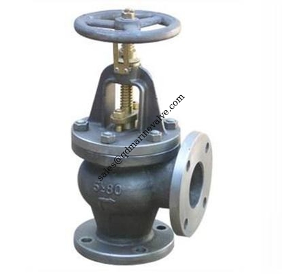 JIS F7306 5kg/cm2 basınçlı gemi demir köşeli klapanları Tedarikçi