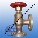 JIS deniz bronz hurda aşağı kontrol açısı valfi JIS F7352,F7410 Tedarikçi