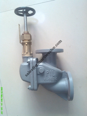 Deniz dökme çelik dümdüz / açı fırtına valfi JIS F3060 5K/10K Tedarikçi