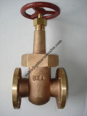 Bronz kapı valfi Deniz kullanımı, JIS F7367 F7368 Tedarikçi