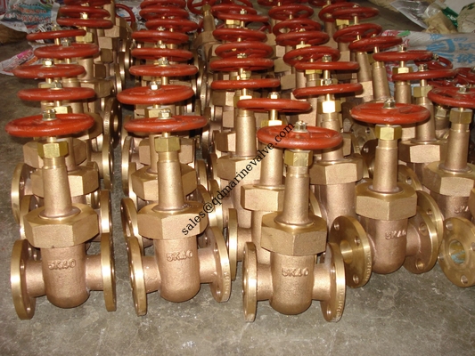 Bronz kapı valfi Deniz kullanımı, JIS F7367 F7368 Tedarikçi