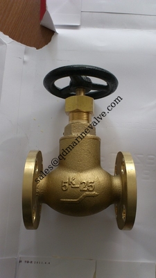 Deniz bronz kafesli balon valfi JIS F7303 16K Tedarikçi